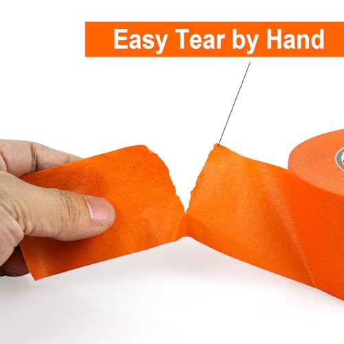 1.5 Inch Wide Masking Tape (Orange)