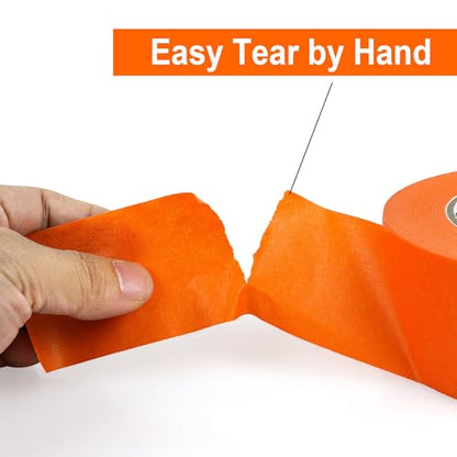 1.5 Inch Wide Masking Tape (Orange)