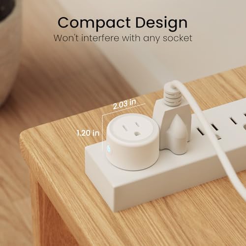 GHome 15A Matter Smart Plugs that Compatible with Alexa