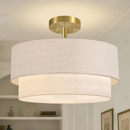 16.5'' Semi Flush Mount Ceiling Light