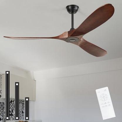 60'' Outdoor Ceiling Fans without Light (60 inch / Dark walnut)
