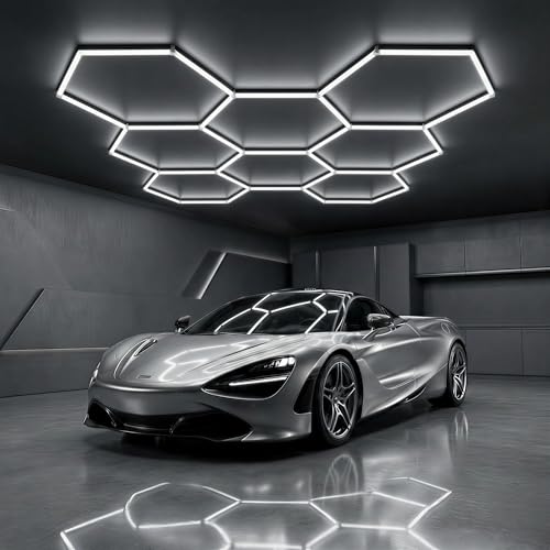 Hexagon Garage Lights 240W 28800LM