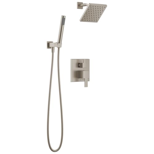 Modern Square Shower System Faucet Set