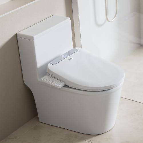 Electric Bidet Toilet Seat Elongated with Warm Water Wash