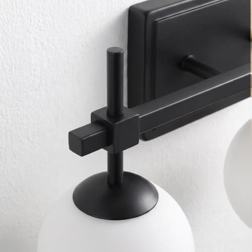Morden Vanity Light with Milk White Glass