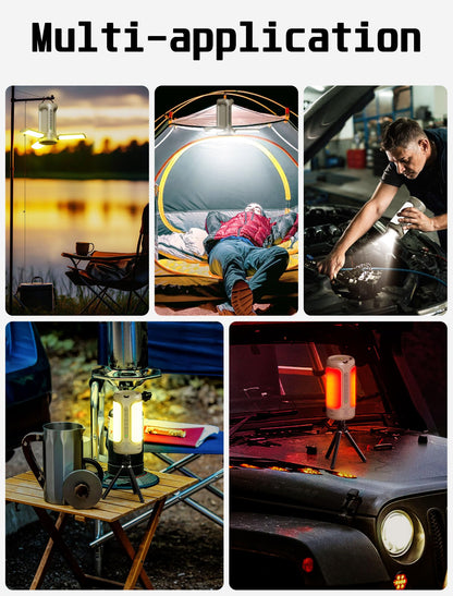 3 in 1 Folding Camping Lantern Rechargeable