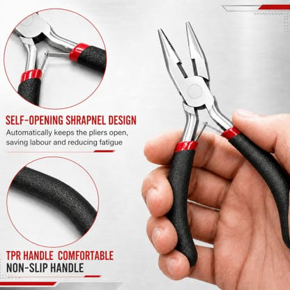 8 Piece Mini Pliers Set