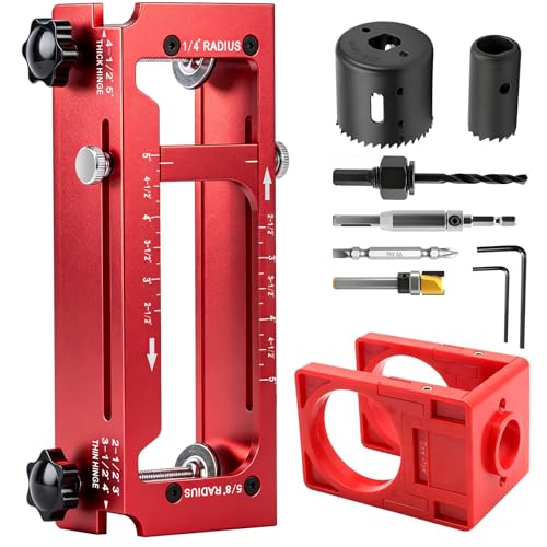 Door Hinge Jig & Door Lock Installation Kit