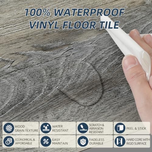 Peel and Stick Luxury Vinyl Plank Flooring