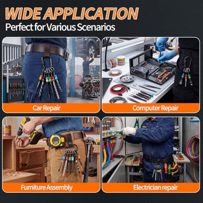 12PCS Drill Bit Holders Extension