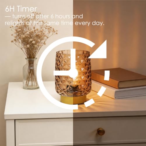 Battery Operated Table Lamp (Amber)