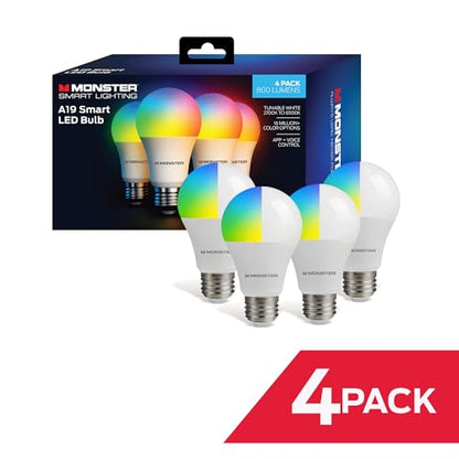 Smart LED Light Bulbs WiFi Color Changing Bulbs