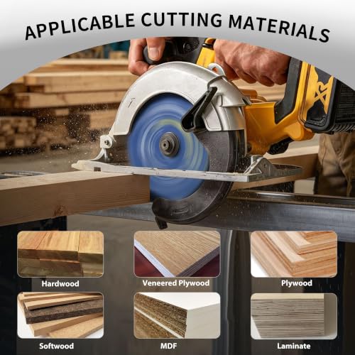 10" 80T ATB Circular Saw Blade Woodworking for Fine Finish & Trim (10 In 80T)
