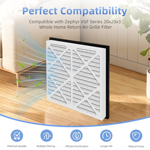 Air Filter Replacement For Zephyr 20X20X3 VGF