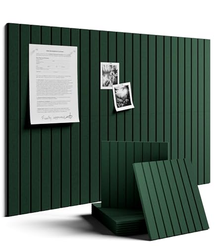 Felt Bulletin Board Tiles Large 48" x 36" Cork Board Alternative