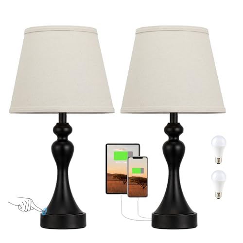 Bedroom Lamps Set of 2