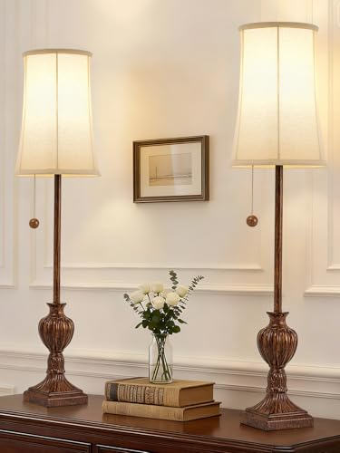 Buffet Table Lamps Set of 2