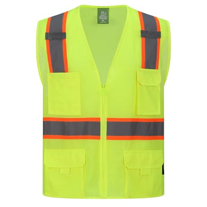 Hi Vis Reflective Safety Vests for Men Women