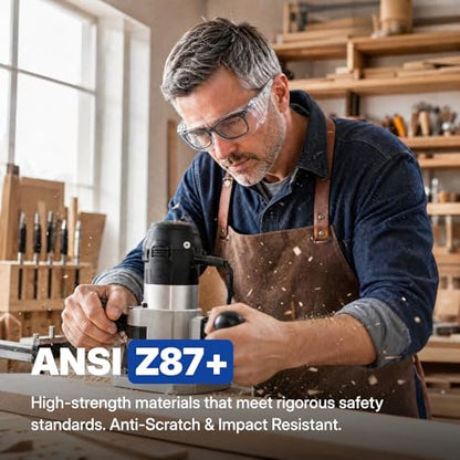 Safety Glasses Over Eyeglasses ANSI Z87.1