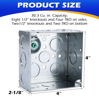 Deep Square Electrical Box