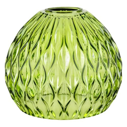 Globe Ripple Glass Lamp Shade