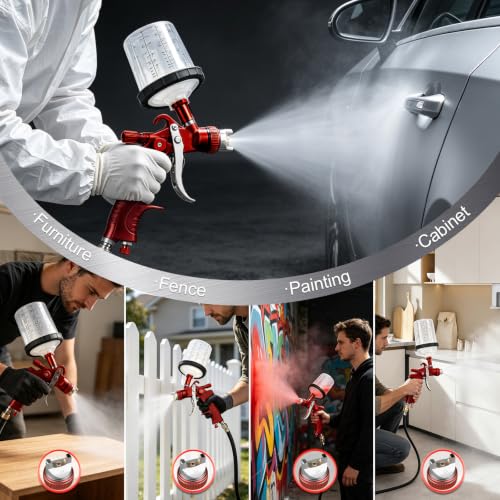 HVLP Spray Gun with 1.4