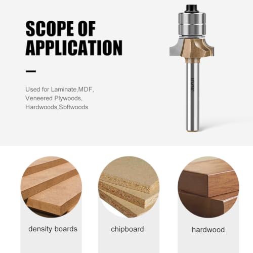 Roundover Router Bit Set 1