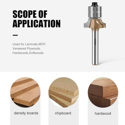 Roundover Router Bit Set 1