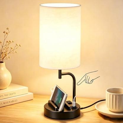 Touch Control USB Table Lamp with USB C