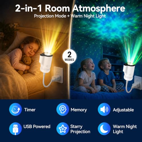 Galaxy Starry Sky Night Light Projector