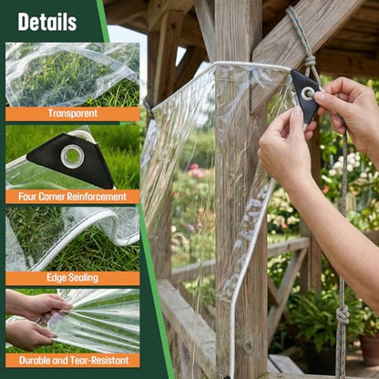 Clear Tarps Heavy Duty Waterproof