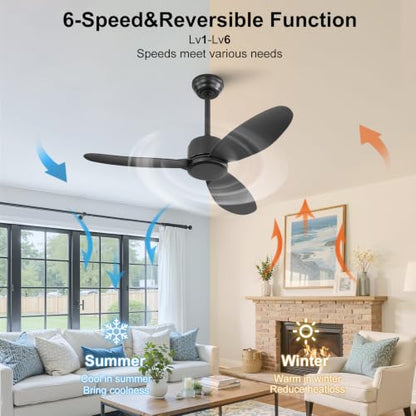 42''&52''Waterproof Ceiling Fans no Lights