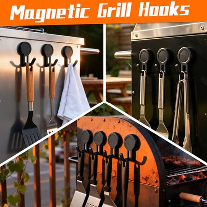 Magnetic Grill Hooks