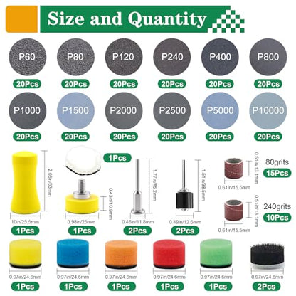 Sanding Discs Drill Polishing Kit