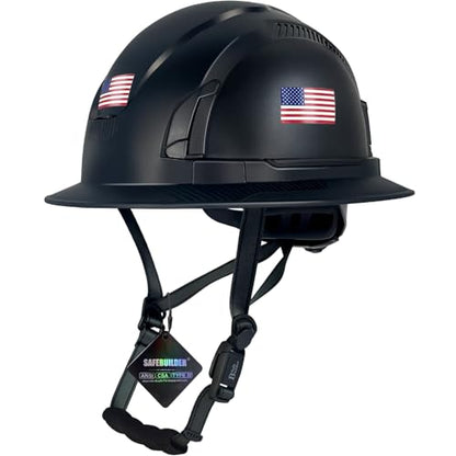 Type II Hard Hats Full Brim ANSI and CSA Class E