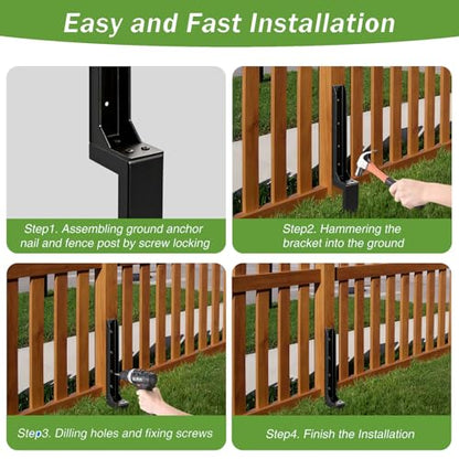 Fence Post Repair Kit