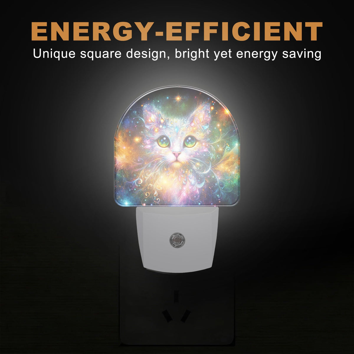 Night Lights Plug into Wall (Fabulous Cat)