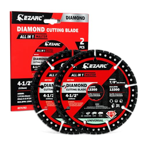 4.5inch & 5inch Diamond General Purpose Cutting Disc 2pcs