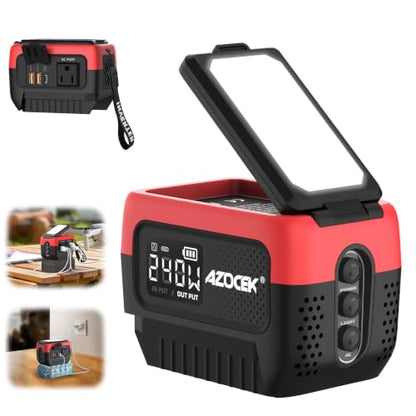 240W Power Inverter Pure Sine Wave Compatible with Dewalt 20V