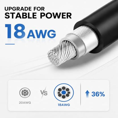 Starlink Mini DC Power Cable Extension Replacement DC Power Cord Cable