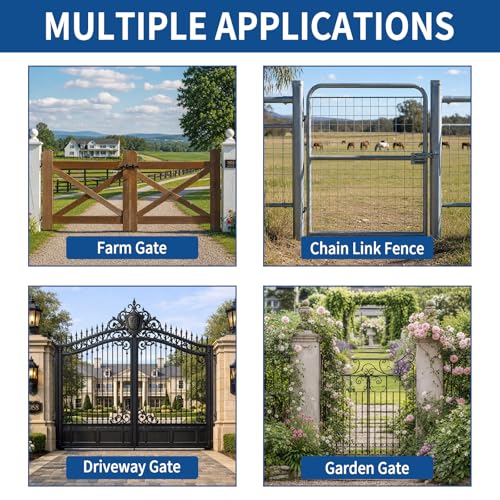 Gate Hinges for Wooden Fences Heavy Duty Shed Hinges Barn Door Hinges