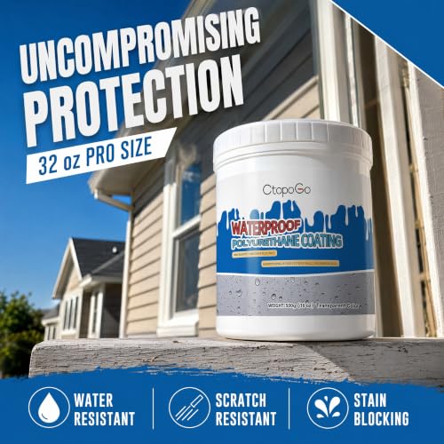 Water Based Crystal Clear Polyurethane Gloss Finish