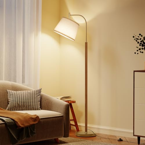 Wood Floor Lamp for Living Room