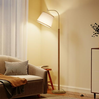 Wood Floor Lamp for Living Room