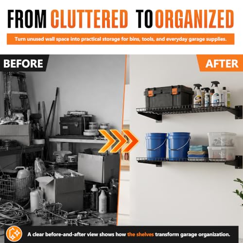 Garage Wall Shelving