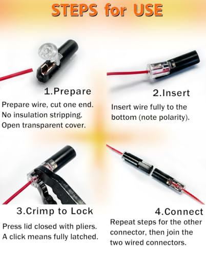 Pluggable LED Wire Connectors