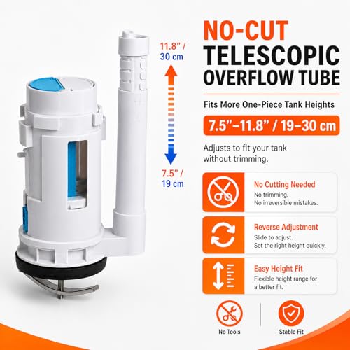 3 Inch Dual Flush Valve Replacement Kit for One