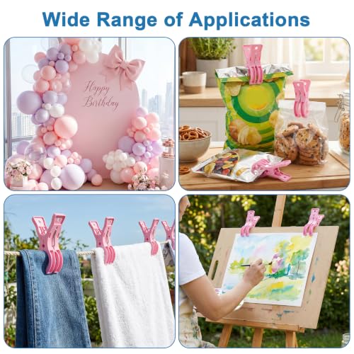 Balloon Arch Clips 3.5 Inch Spring Clamps for Backdrop
