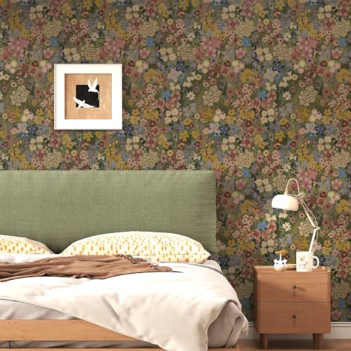 Vintage Peel and Stick Wallpaper Floral Contact Paper