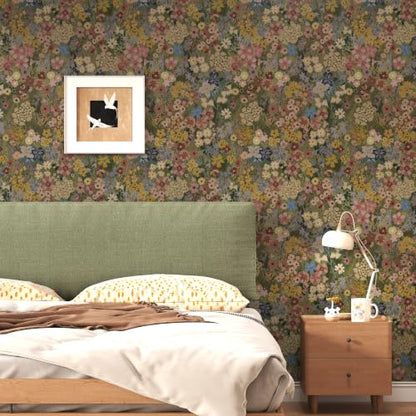 Vintage Peel and Stick Wallpaper Floral Contact Paper